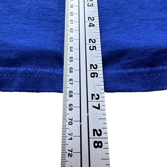 Majestic Philadelphia Phillies World Series T-Shirt Men's Small Long Sleeve Blue - Picture 8 of 8